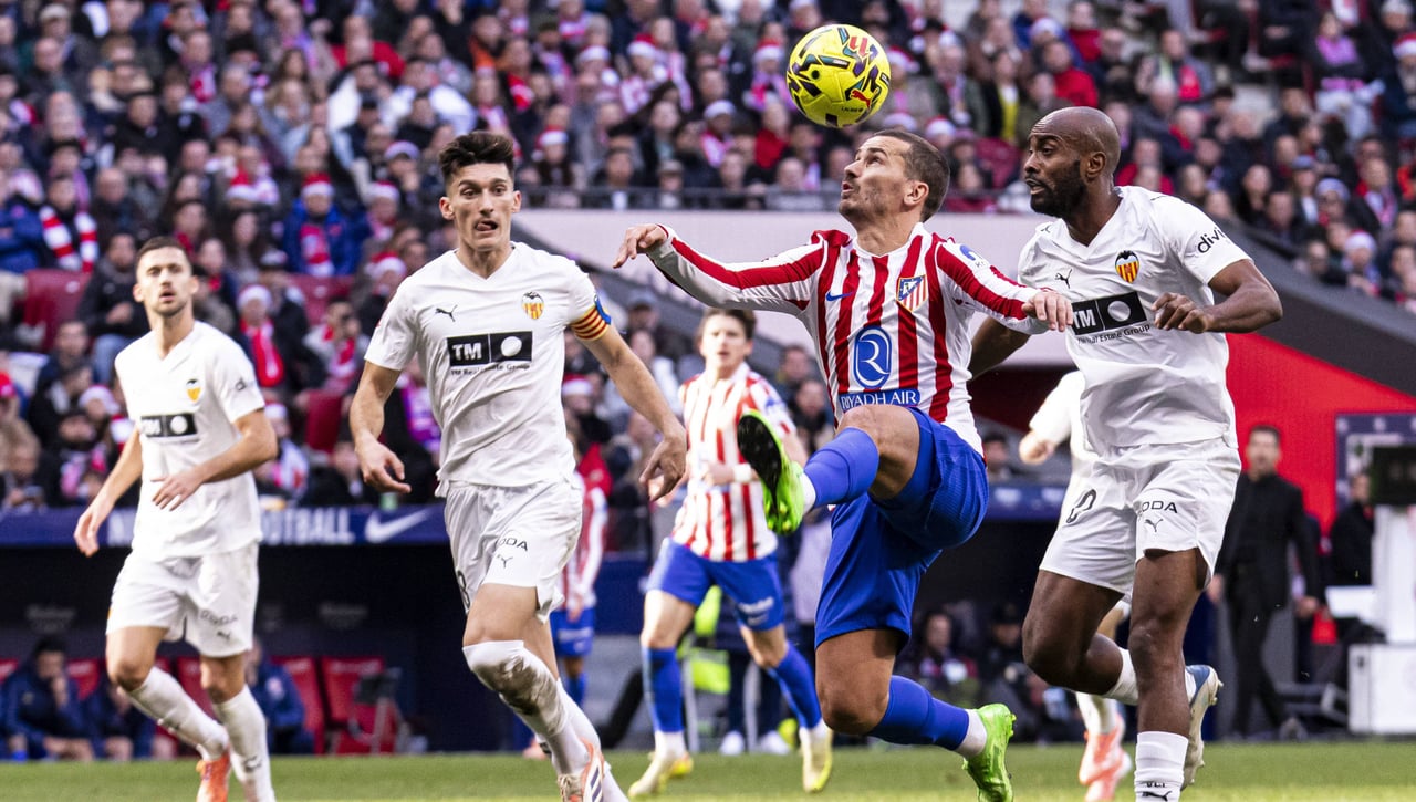 Atlético 2-1 Valencia: Griezmann mantiene al Atleti en la pelea por LaLiga