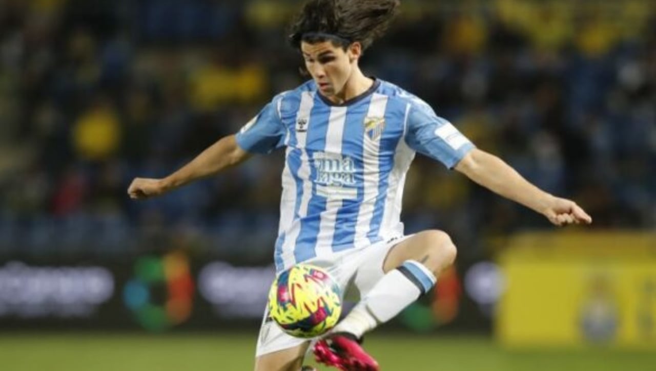 Álex Calvo, la mejor noticia para el Málaga 