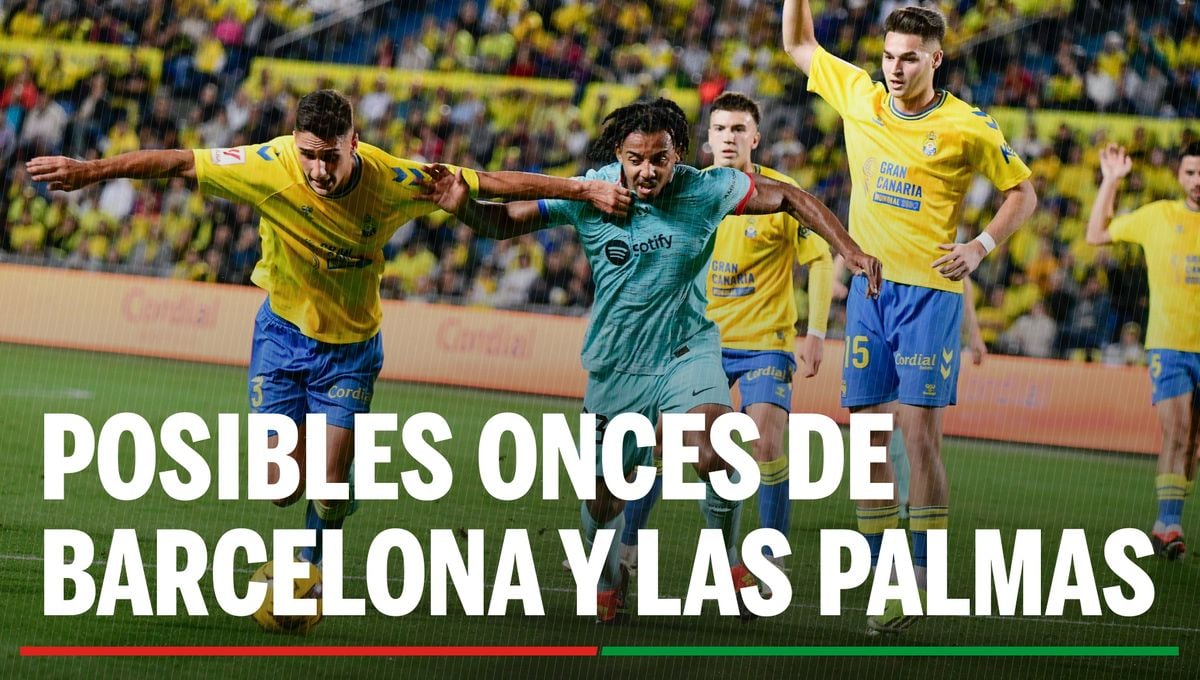 Alineaciones FC Barcelona – UD Las Palmas: Alineación posible de Barcelona y Las Palmas en el partido de hoy de LaLiga