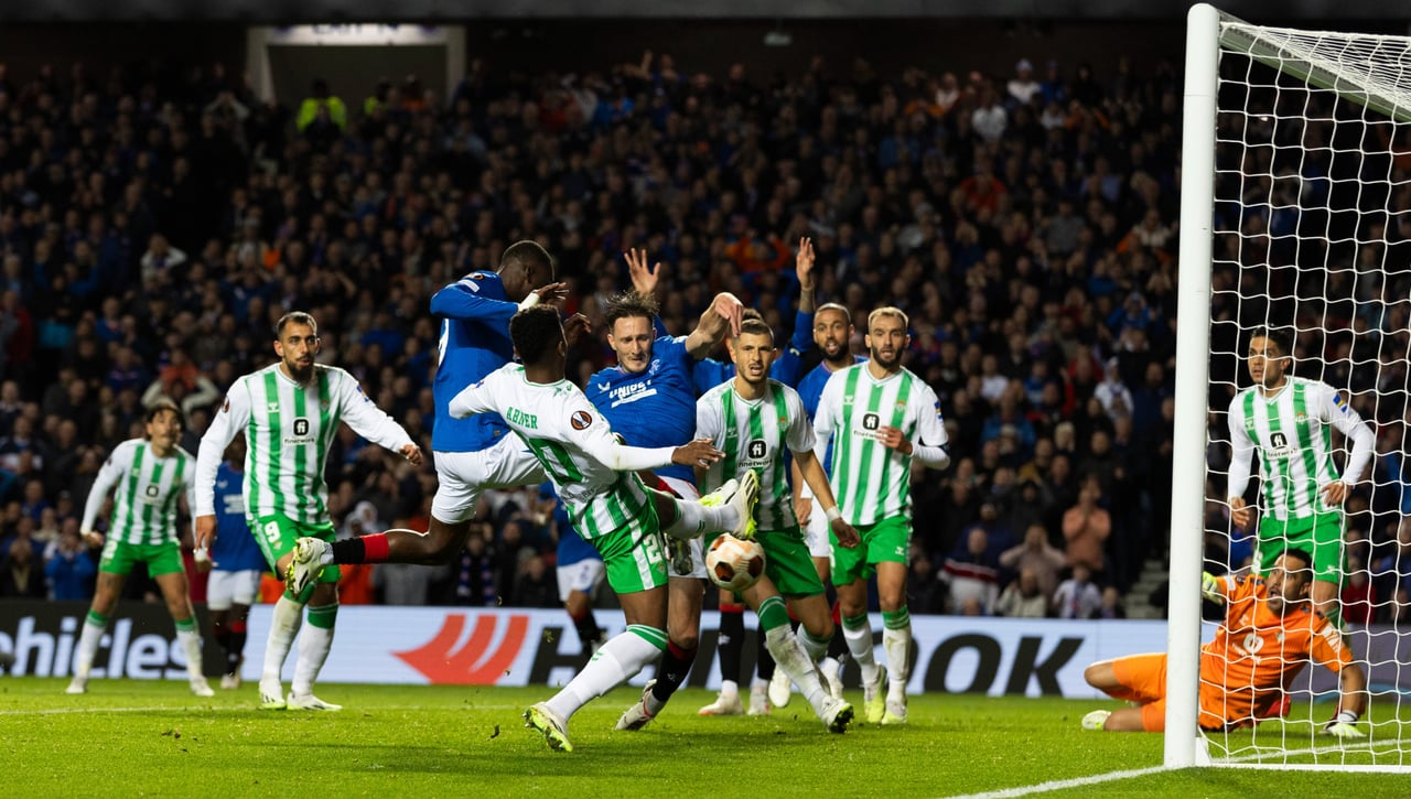 Rangers 1-0 Betis: Incapaz de reescribir un guion cantado
