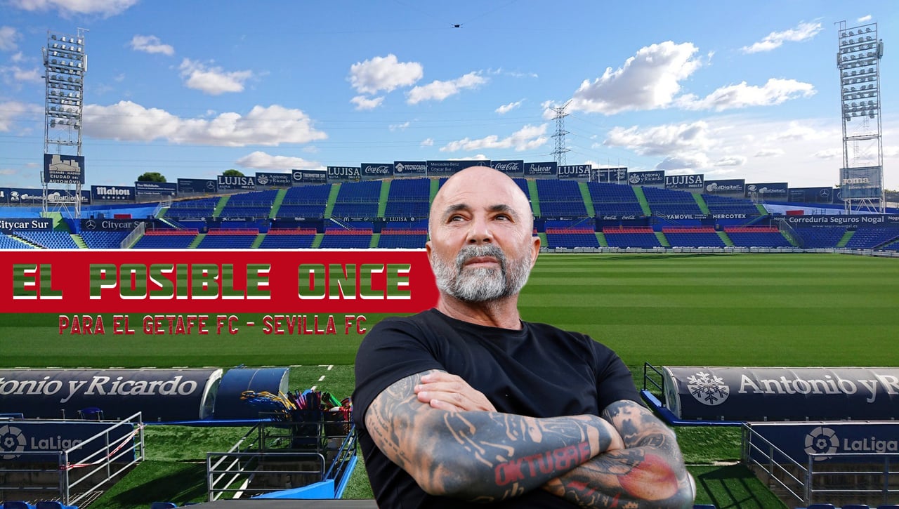 Getafe - Sevilla: La posible alineación de Sampaoli en el Coliseum 