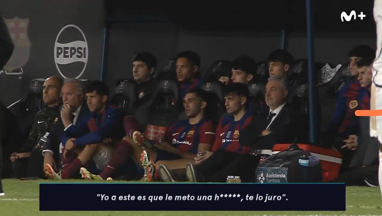 El vídeo del calentón de Ferran Torres con Vinicius: "Lo reviento, chaval"