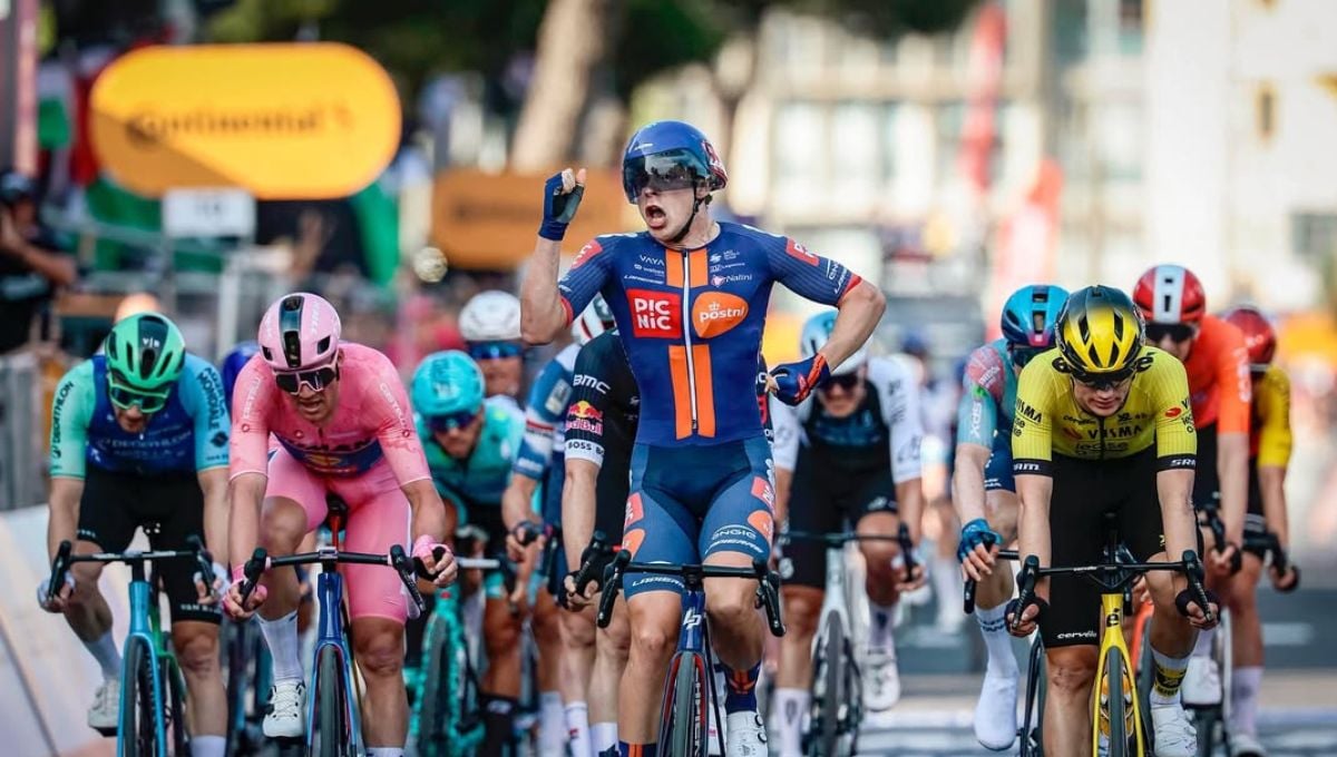 Primoz Roglic sorprende a Juan Ayuso en la fiesta neerlandesa