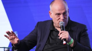 Tebas calma a los entrenadores de LaLiga