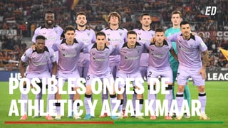 Alineaciones Athletic Club – AZ Alkmaar: Alineación posible de Athletic Club y AZ Alkmaar en el partido de hoy de la UEFA Europa League