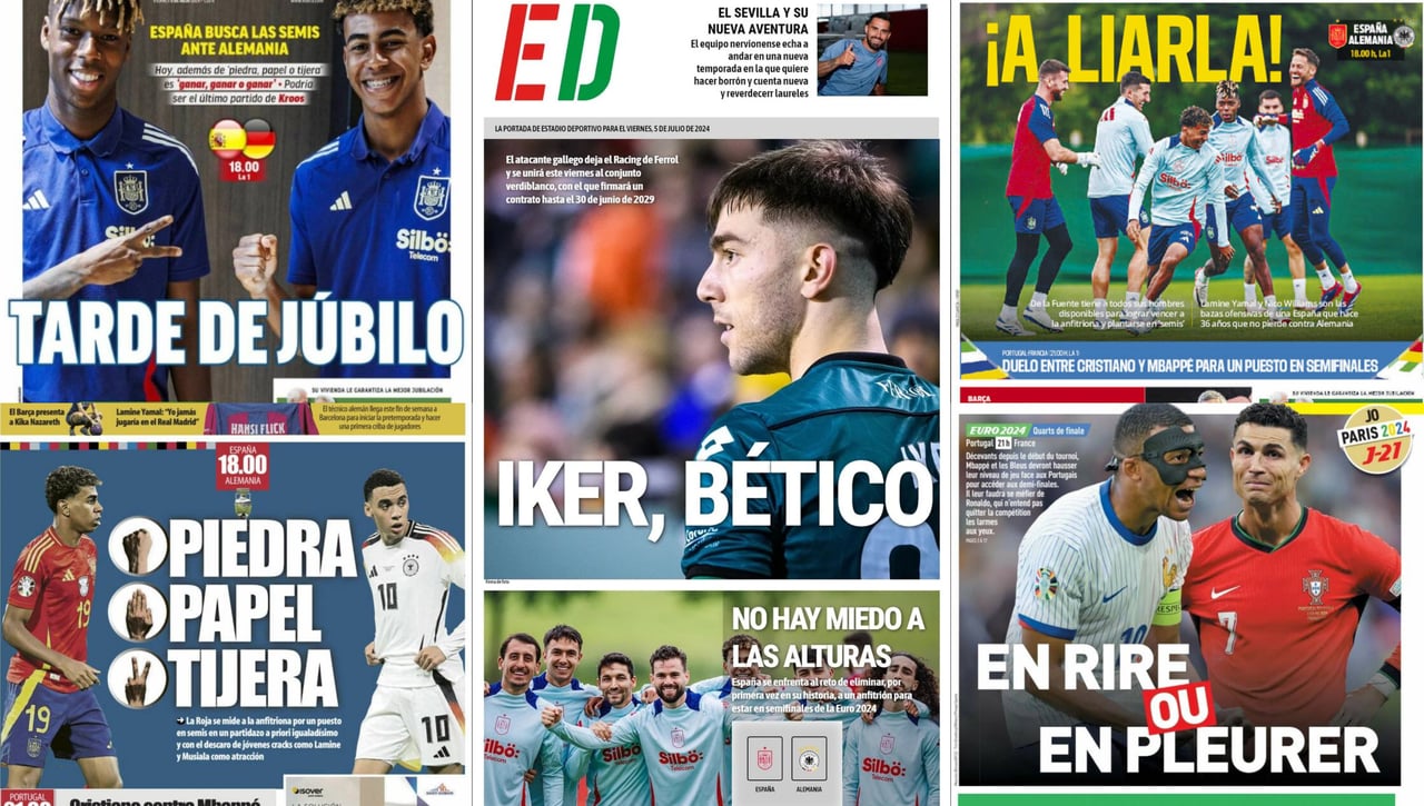 España copa las portadas: 'Sin miedo a las alturas', 'Desafío histórico', '¡A liarla!'... 