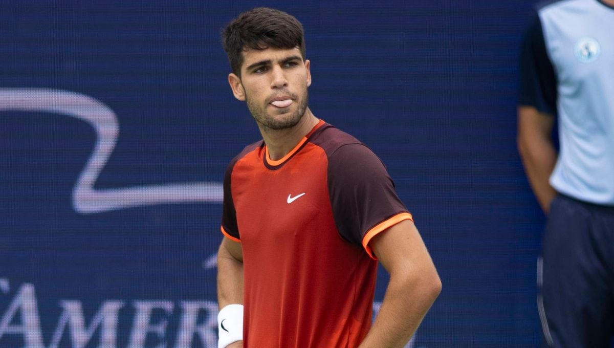 Carlos Alcaraz da marcha atrás a días del US Open