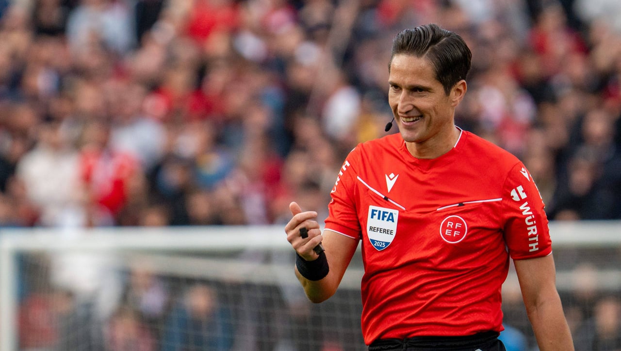 Sobresaliente para el árbitro de El Gran Derbi, Munuera Montero: "Respaldo absoluto"