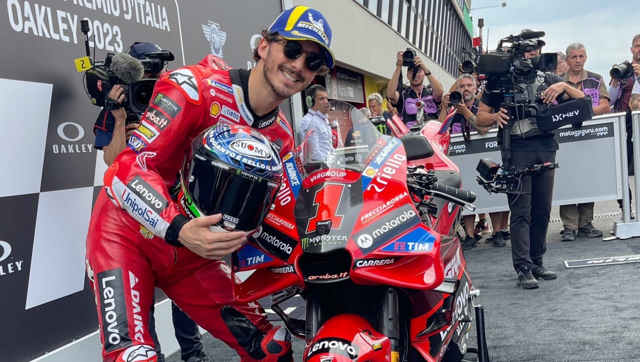 MotoGP: Bagnaia logra la pole y Marc Márquez ilusiona en el GP de Italia