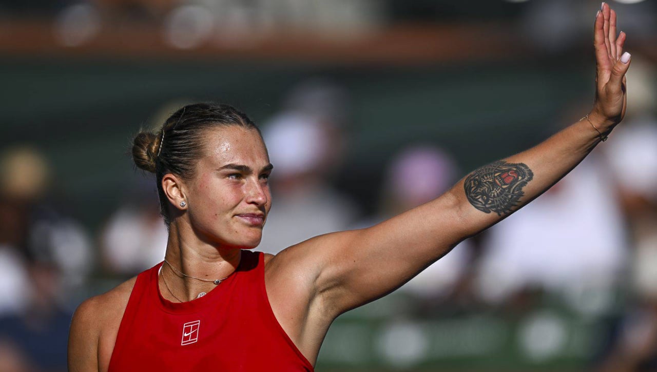 Sabalenka incendia Oriente Medio