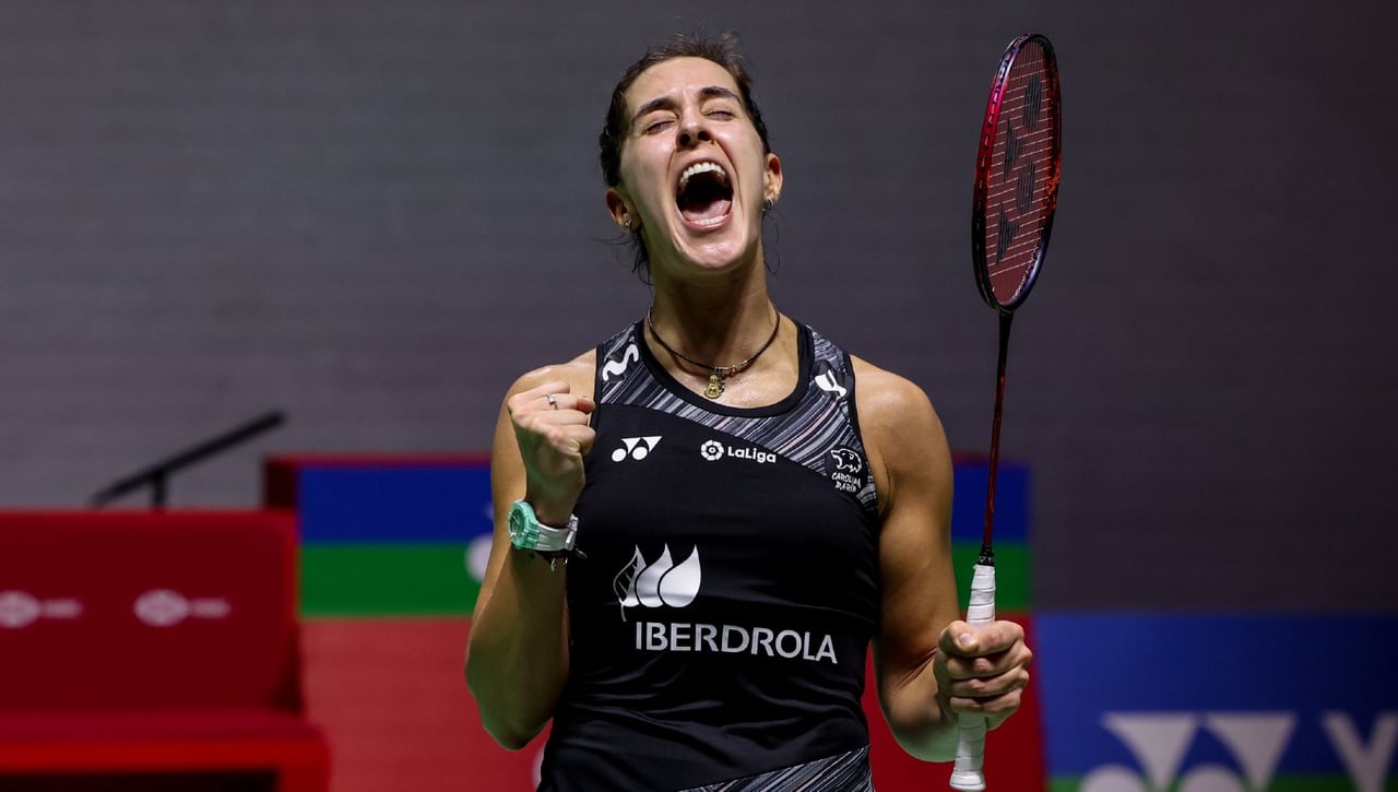 Carolina Marín, con molestias, pero en las 'semis' del Abierto de Indonesia