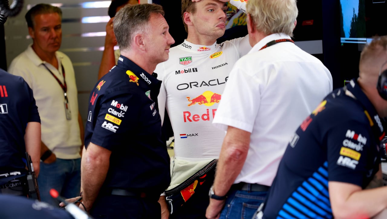 Red Bull se rinde y se lo deja claro a Verstappen