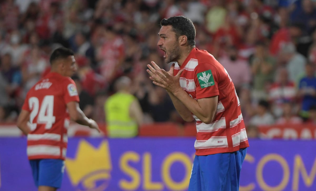 La ansiedad de Jorge Molina con el gol en el Granada