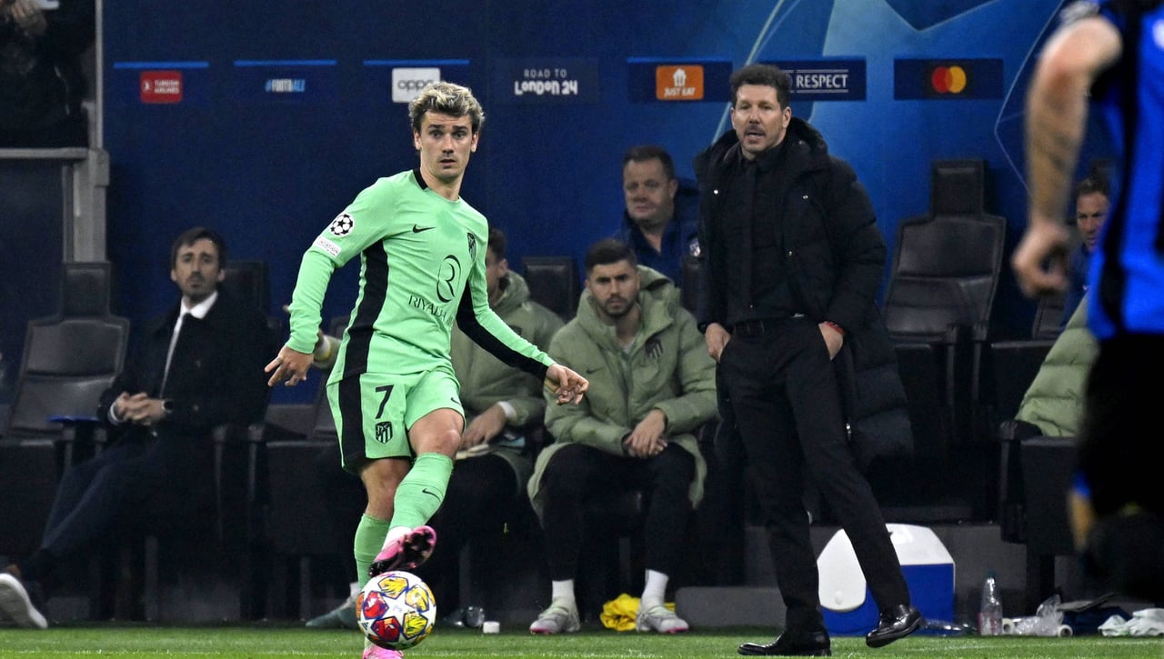 Simeone recibe una gran noticia con Antoine Griezmann 