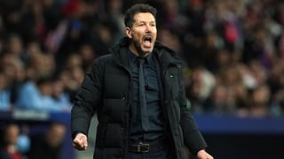 Simeone, contundente sobre el penalti de Julián Álvarez