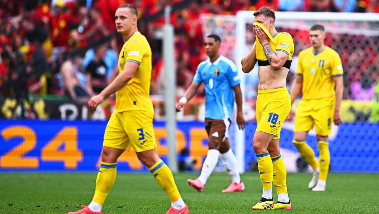 Ucrania 0-0 Bélgica: Sin fútbol no hay octavos