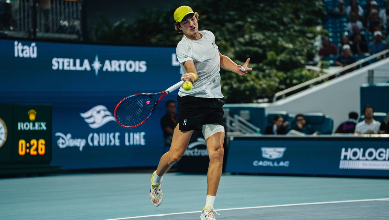 La gran promesa del tenis mundial cumple con las expectativas 