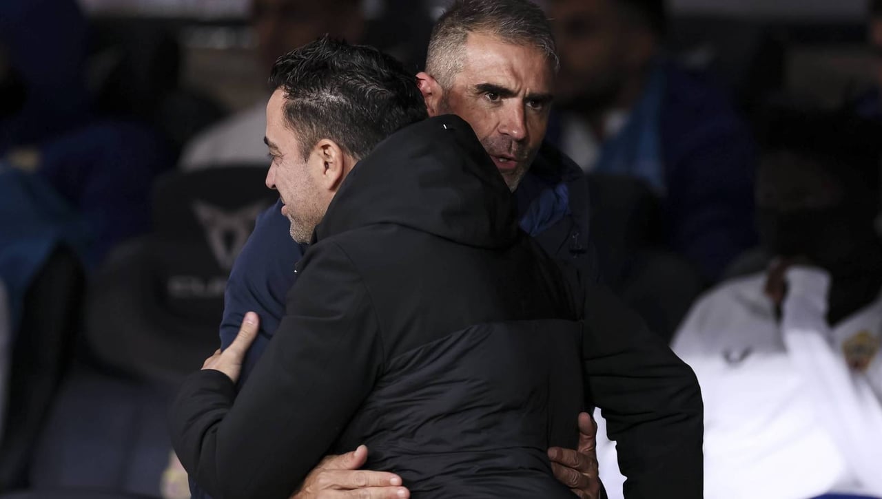 Garitano se lleva la última alegría del año en el Almería gracias a un chivatazo