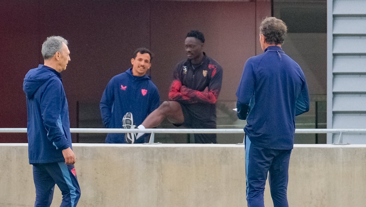 El curioso guiño del sevillista Akor Adams al flamante campeón checo  