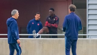 El curioso guiño del sevillista Akor Adams al flamante campeón checo  