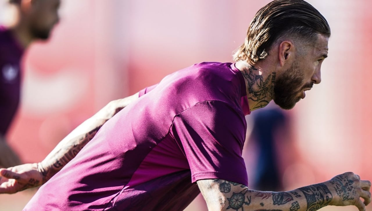Sergio Ramos intentará llegar al Sevilla-Almería