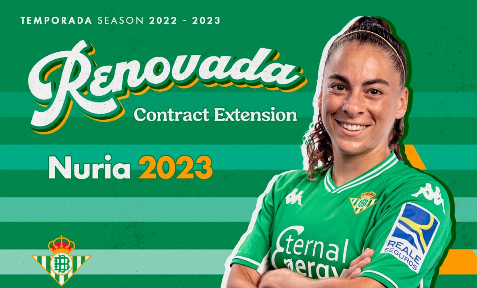 Nana renueva una temporada con el Betis Féminas: "Estaré para lo que necesite el equipo"