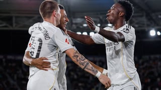 Levante 1-4 Real Madrid: Estreno de Mastantuono, doblete de Mbappé y reivindicación de Vinícius