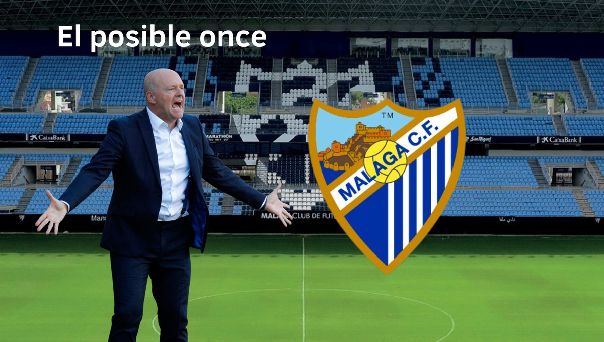 El posible once del Málaga ante el Lugo