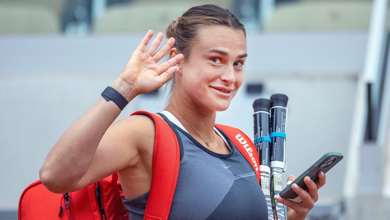 Primer gesto polémico en Roland Garros