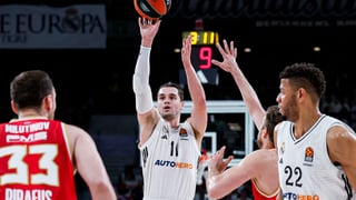 Real Madrid - Olympiacos, reusultado y resumen del cuarto partido de 'play off' de la Euroliga 2024-2025 