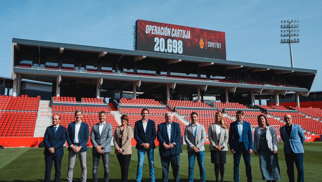 El Mallorca, más cerca de su objetivo para la final de Copa