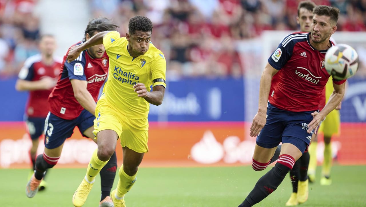 Cádiz - Osasuna: horario, canal y dónde ver en TV y online hoy el partido de LaLiga