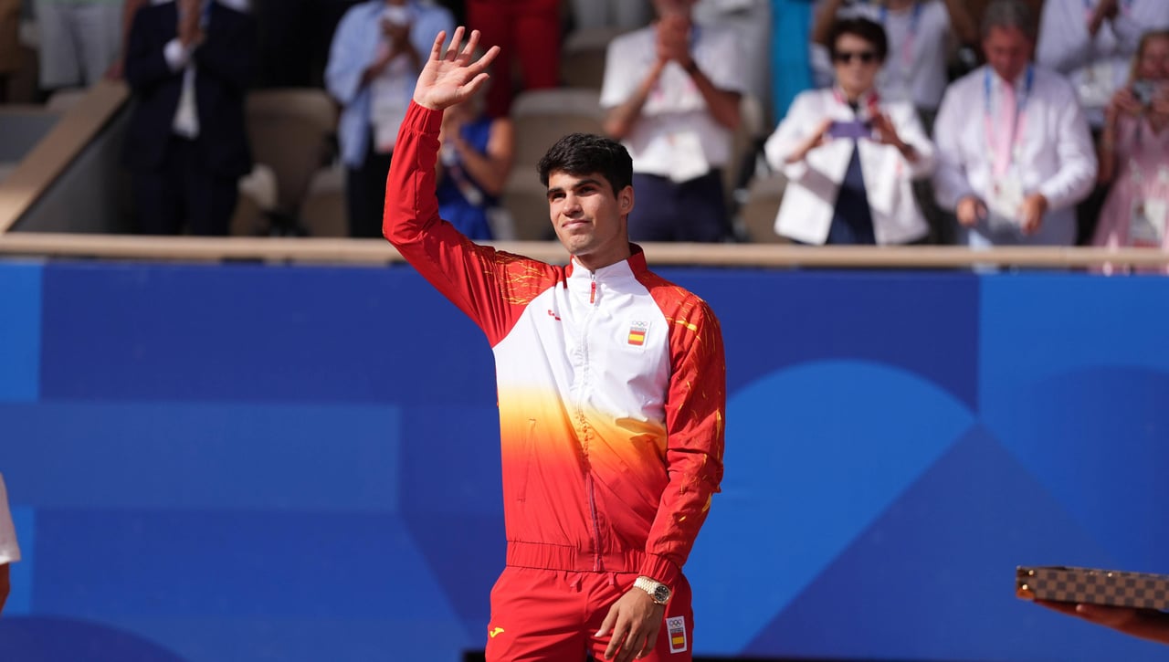 Carlos Alcaraz lo deja todo por España