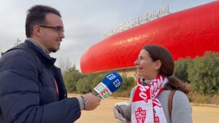La afición del Almería lo tiene claro: "vamos a ascender fácil"