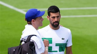 Sinner y Djokovic se preparan para sufrir en Londres