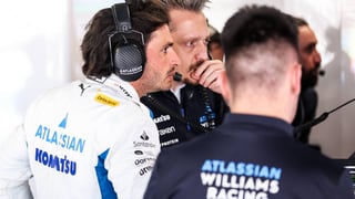 Carlos Sainz tiene el primer encontronazo con Williams 