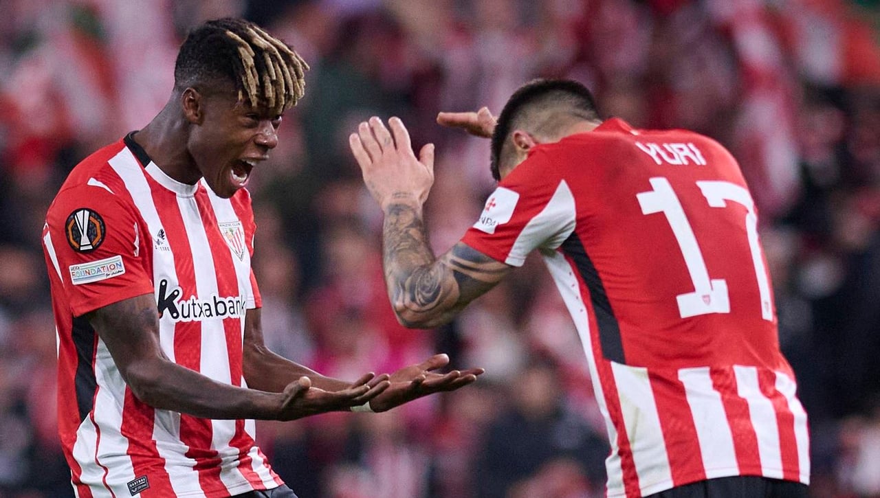 Nico Williams, Berenguer y Yuri, disponibles para Ernesto Valverde; Laporte no llega y la defensa del Athletic Club sigue en horas bajas