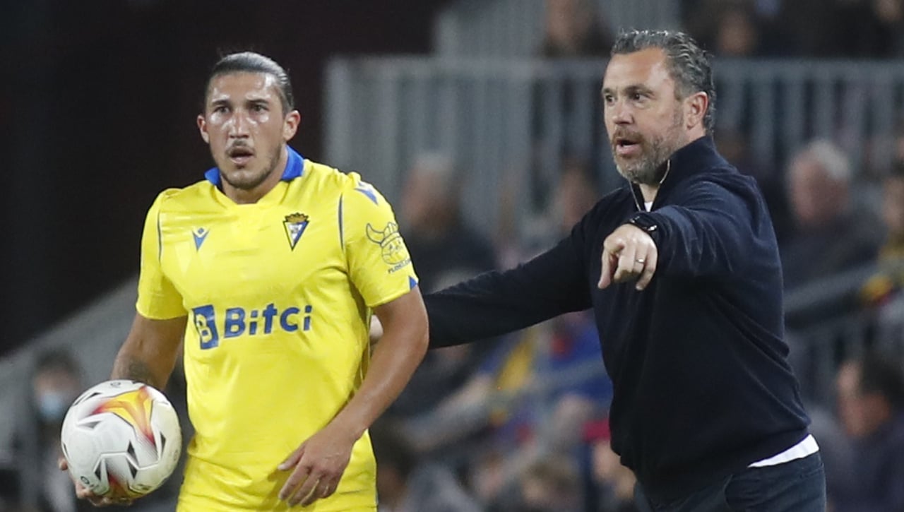 Sergio González y la "psicosis" del Cádiz a los minutos finales
