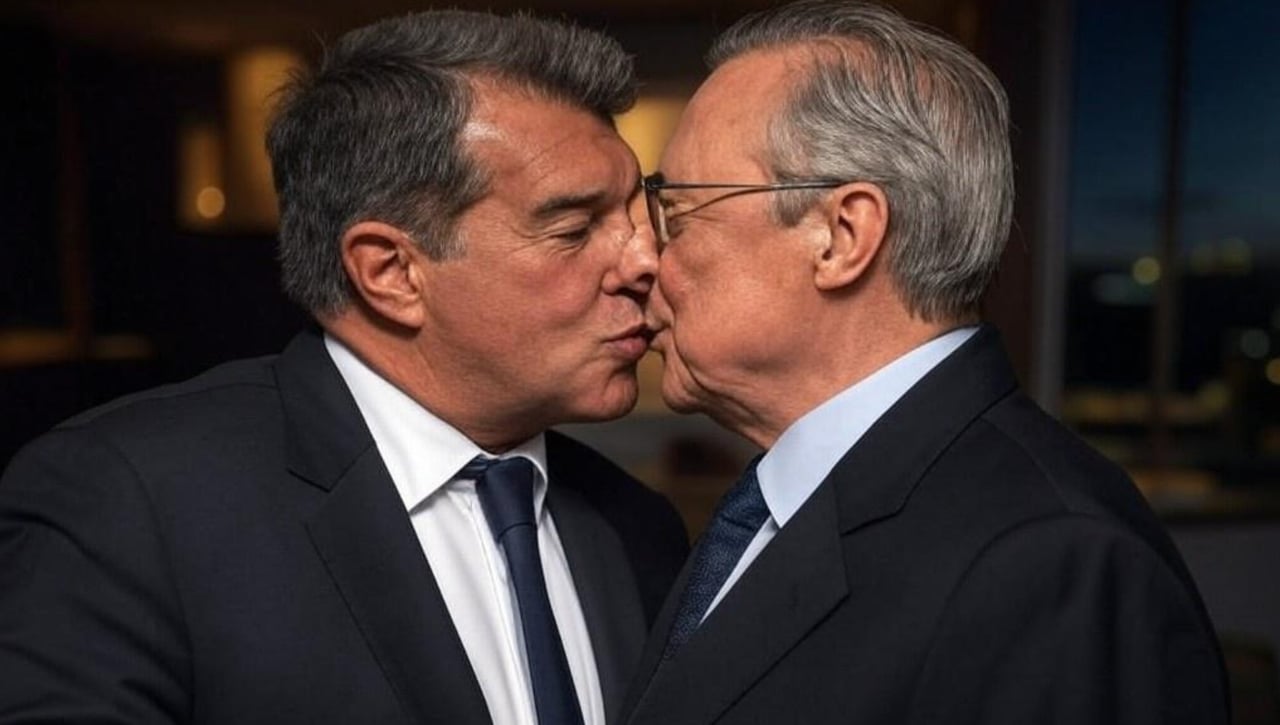 Florentino Pérez y Joan Laporta, enemigos con derecho... y silencio