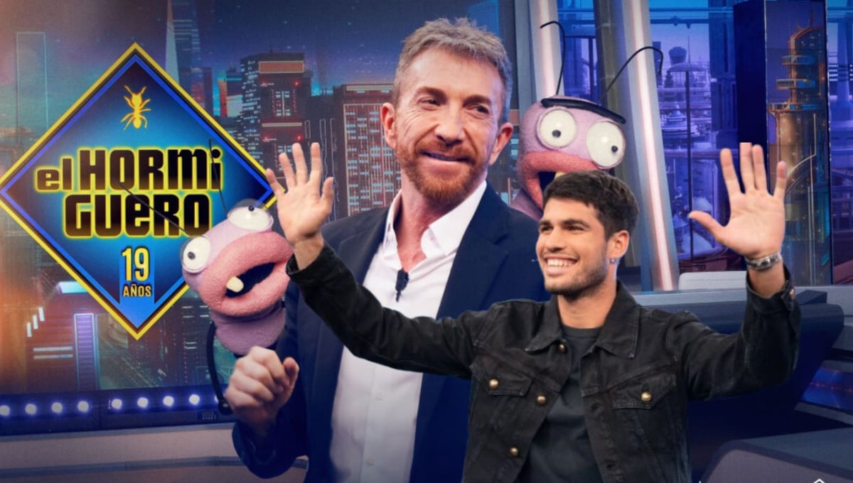 Carlos Alcaraz, nuevo 'miembro' de El Hormiguero de Pablo Motos