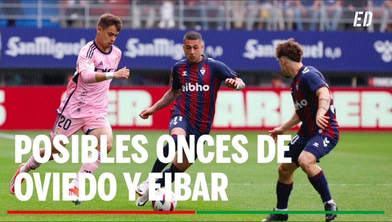 Alineaciones Real Oviedo - SD Eibar: Alineación posible de Oviedo y Eibar en el partido de hoy del playoff ascenso a Primera