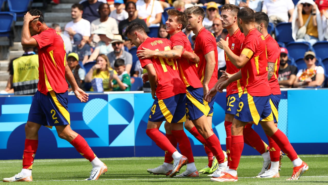 Japón - España: Horario y dónde ver en TV hoy el partido de fútbol de cuartos de final en los Juegos Olímpicos de París 2024