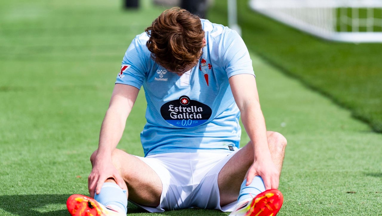 Javi Rueda y Swedberg se quedan solos en la enfermería del Celta