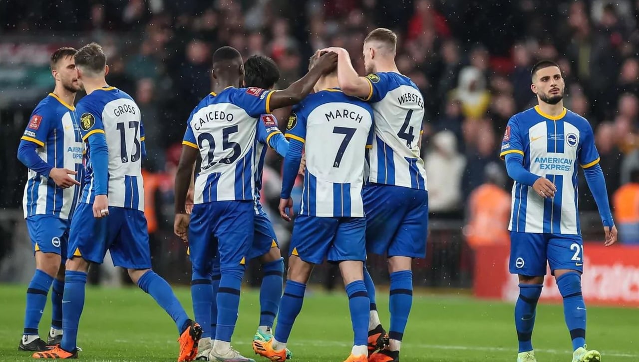 Goleada del Brighton al Wolverhampton de Lopetegui