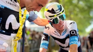 El Movistar Team, KO, se queda sin sus dos líderes tras una caída de Enric Mas