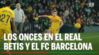 Alineaciones Real Betis - FC Barcelona: alineación probable de Betis y Barça en la jornada 16 de LaLiga EA Sports