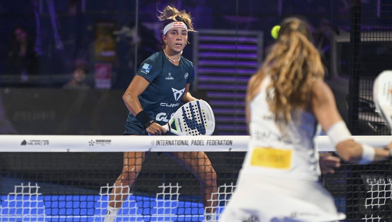 Baja dolorosa en el Master Final de Premier Padel