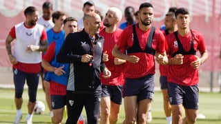 Gran noticia para Quique en su último entrenamiento como sevillista 