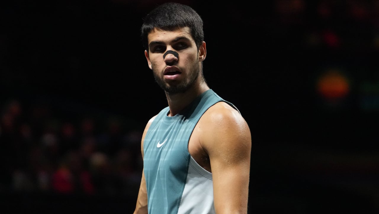 Carlos Alcaraz confirma las sospechas y dice adiós en Doha