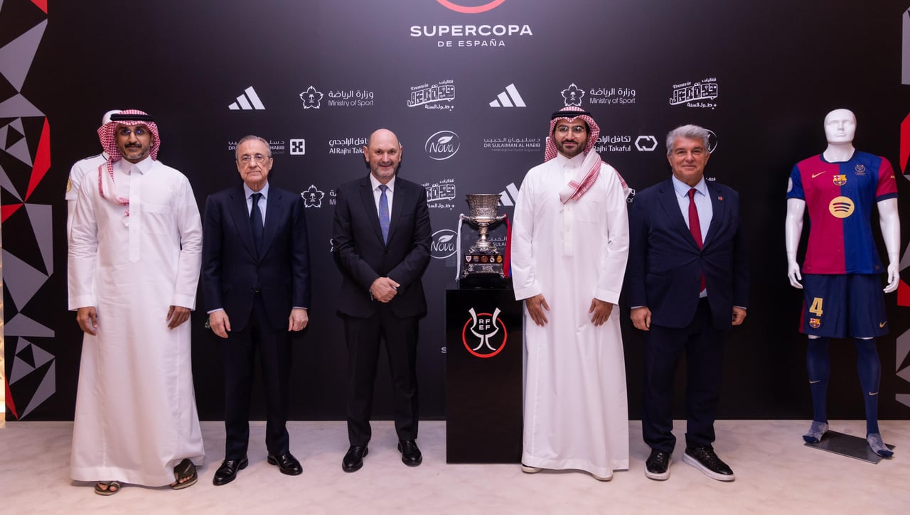 Rafael Louzán desvela el futuro de la Supercopa en Arabia Saudí